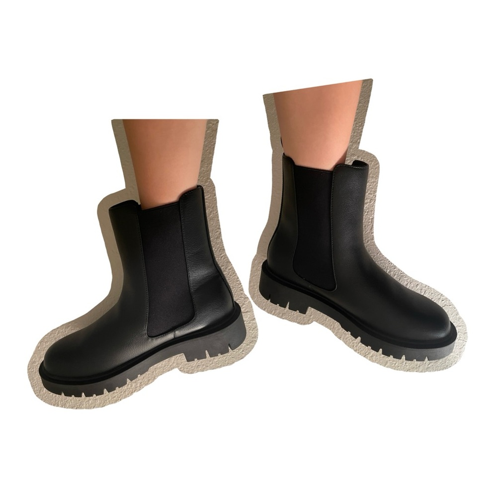 Uniqlo:C Black Women's Short Boots
